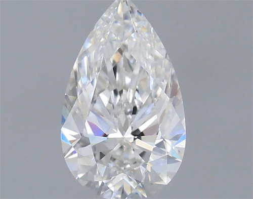 0.41 carat F-VVS1 Natūralus Pear Deimantas (1)