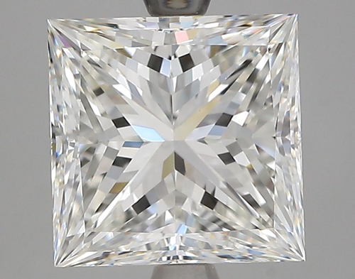 4.01 carat I-VVS2 Natūralus Princess Deimantas (1)