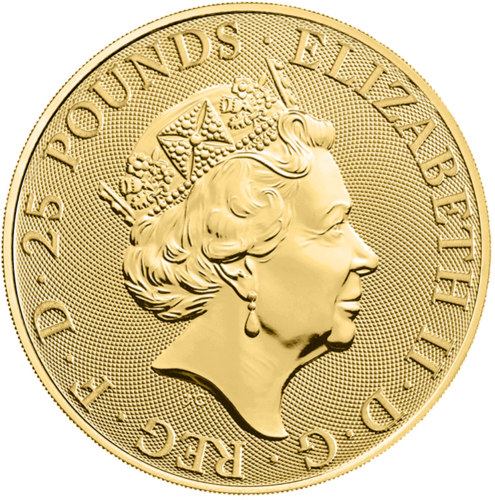 1 oz Tjūdoru Boforta kaza 2023 Lielbritānijas zelta monēta (2)