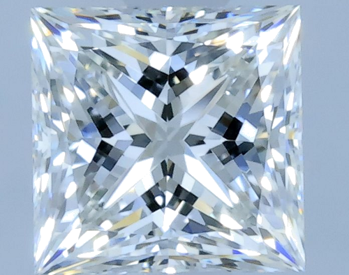0.55 carat H-IF Natūralus Princess Deimantas (1)