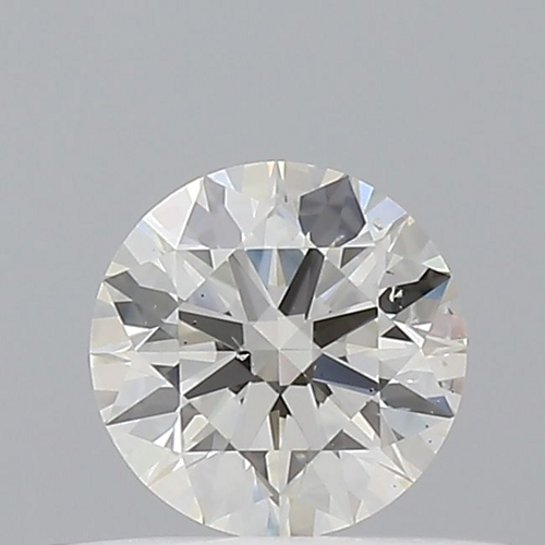 0.34 carat J-SI1 Excellent cut Natūralus Round Deimantas (1)
