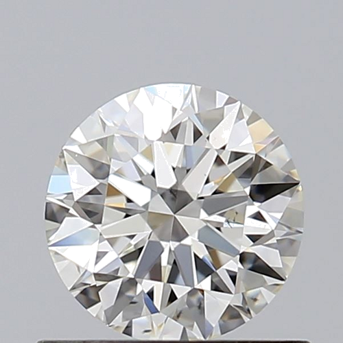 0.66 carat I-SI1 Excellent cut Natūralus Round Deimantas (1)