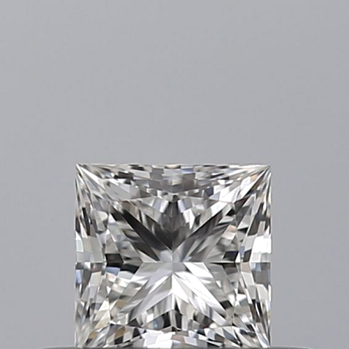 0.33 carat F-VVS2 Natūralus Princess Deimantas (1)
