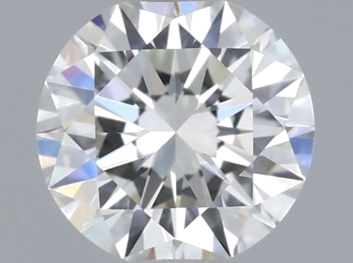 0.37 carat H-VVS1 Excellent cut Natūralus Round Deimantas (1)