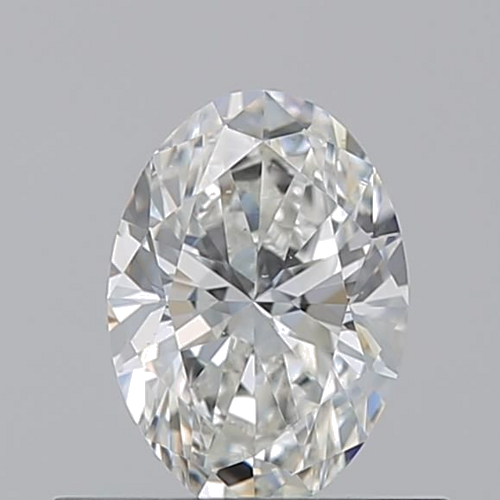 0.51 carat H-SI1 Natūralus Oval Deimantas (1)