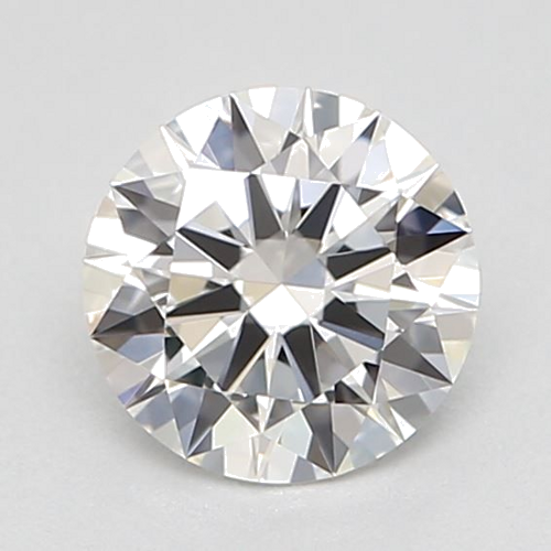 0.37 carat F-VVS2 Excellent cut Natūralus Round Deimantas (1)