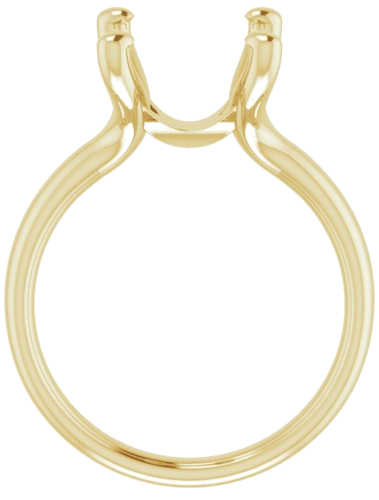 Sužadėtuvių Žiedas „Solitaire“ 14k yellow gold Oval 14mm x 10mm (2)