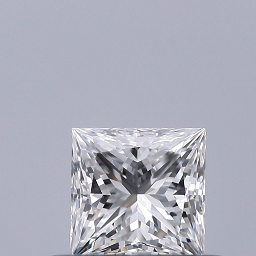 0.35 carat D-VVS2 Natūralus Princess Deimantas (1)