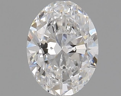 0.6 carat D-VS2 Natūralus Oval Deimantas (1)