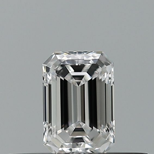 0.24 carat D-VVS2 Natūralus Emerald Deimantas (1)