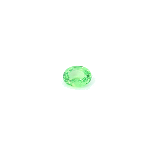 0.34 carat GREEN Oval Garnet (1)