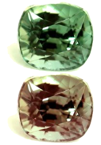 0.46 carat GREEN Cushion Alexandrite (1)