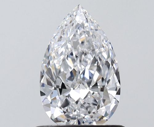 0.7 carat D-IF Natūralus Pear Deimantas (1)