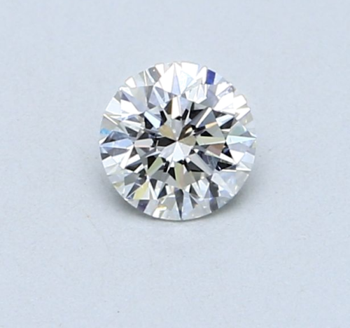 0.39 carat E-VS2 Very Good cut Natūralus Round Deimantas (1)