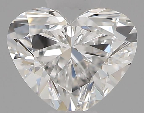 0.33 carat F-VS2 Natūralus Heart Deimantas (1)