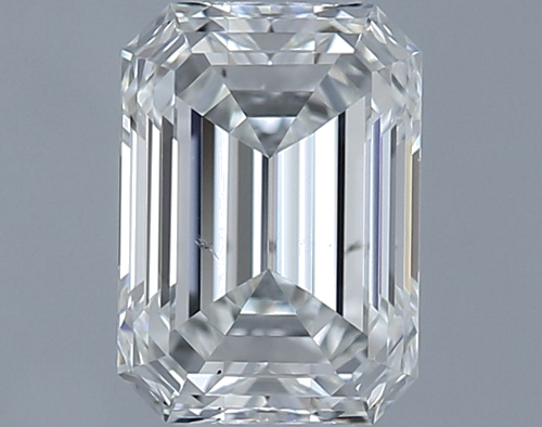 0.51 carat H-SI1 Natūralus Emerald Deimantas (1)