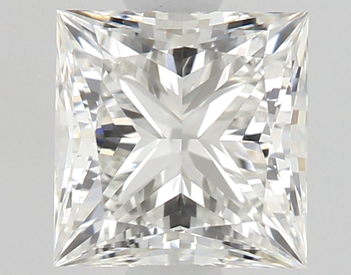 0.62 carat H-IF Natūralus Princess Deimantas (1)