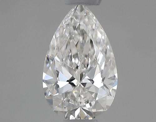 0.42 carat G-VVS2 Natūralus Pear Deimantas (1)
