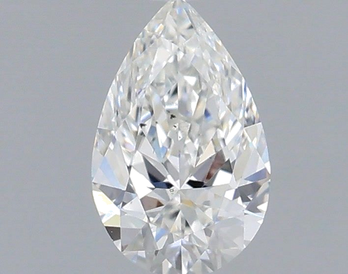 0.5 carat G-SI1 Natūralus Pear Deimantas (1)