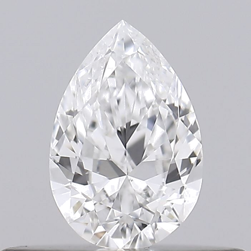 0.23 carat E-VS2 Natūralus Pear Deimantas (1)