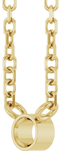 Pakabukas „Bezel-Set Solitaire“ 14k yellow gold Round 2mm (2)