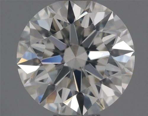 0.52 carat J-VVS1 Excellent cut Natūralus Round Deimantas (1)