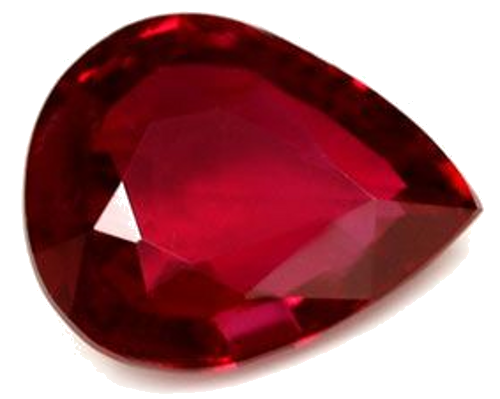 0.52 carat RED Pear Rubinas (1)