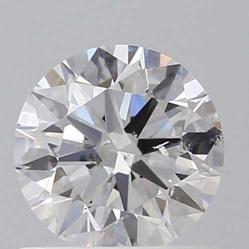 0.66 carat D-SI2 Excellent cut Natūralus Round Deimantas (1)
