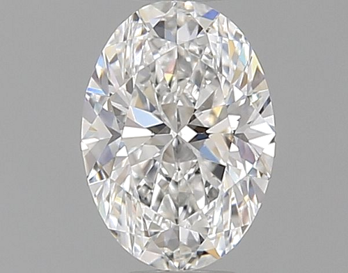0.4 carat F-VVS2 Natūralus Oval Deimantas (1)