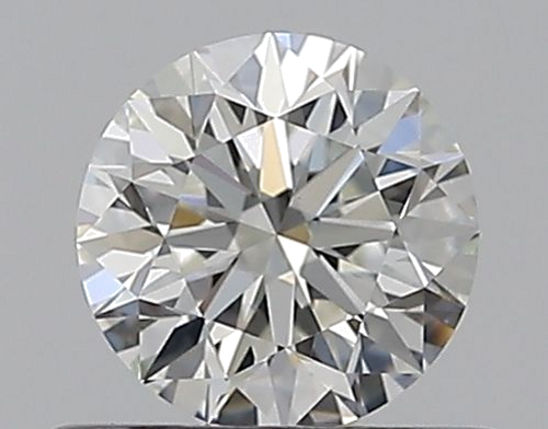 0.52 carat H-VVS2 Excellent cut Natūralus Round Deimantas (1)