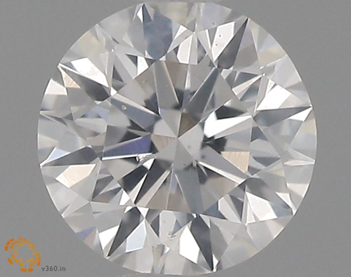 0.3 carat E-SI1 Excellent cut Natūralus Round Deimantas (1)