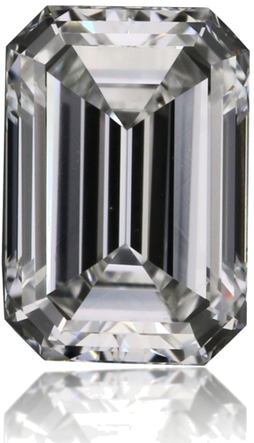 0.33 carat F-VS2 Natūralus Emerald Deimantas (1)