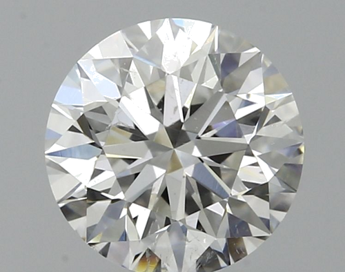 0.51 carat G-SI2 Excellent cut Natūralus Round Deimantas (1)