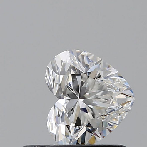 0.55 carat F-VS1 Natūralus Heart Deimantas (1)