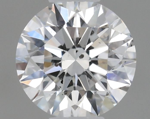 0.34 carat E-SI2 Excellent cut Natūralus Round Deimantas (1)