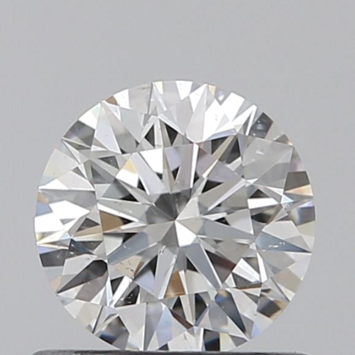 0.61 carat F-SI2 Excellent cut Natūralus Round Deimantas (1)