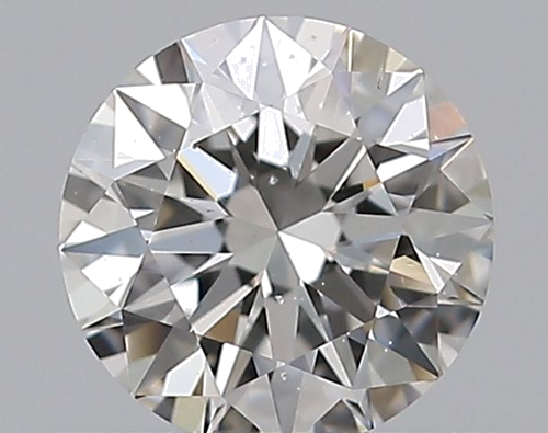 0.46 carat F-SI1 Excellent cut Natūralus Round Deimantas (1)