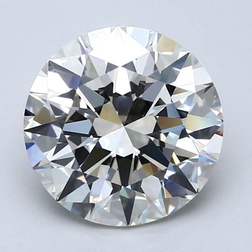 3.82 carat J-VS1 Excellent cut Natūralus Round Deimantas (1)
