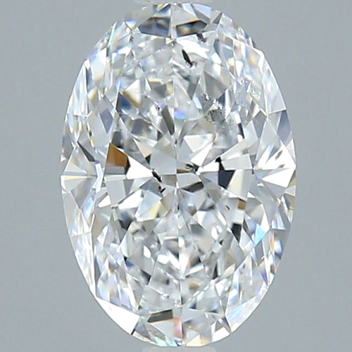 2.0 carat D-SI2 Natūralus Oval Deimantas (1)