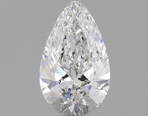 0.5 carat D-VS2 Natūralus Pear Deimantas (1)