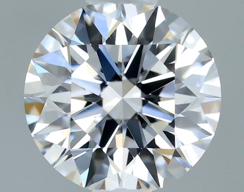 0.52 carat F-VVS1 Excellent cut Natūralus Round Deimantas (1)
