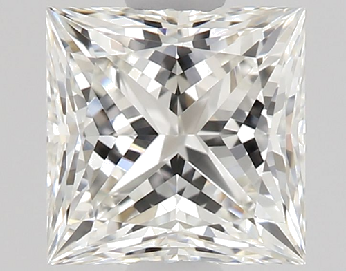 0.59 carat I-VVS1 Natūralus Princess Deimantas (1)
