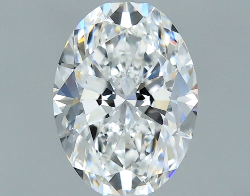 0.53 carat E-VVS2 Natūralus Oval Deimantas (1)