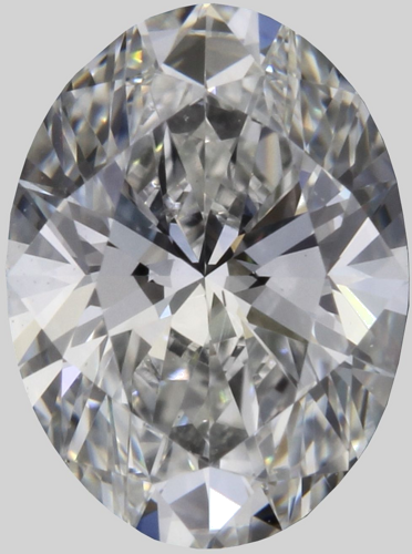 0.43 carat F-VS2 Natūralus Oval Deimantas (1)