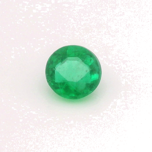 0.29 carat GREEN Round Smaragdas (1)