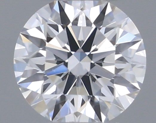 0.22 carat D-VVS2 Excellent cut Natūralus Round Deimantas (1)