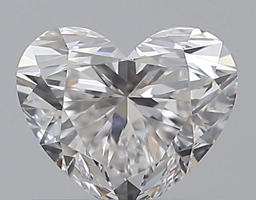 0.53 carat E-VS2 Natūralus Heart Deimantas (1)