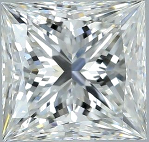 2.01 carat I-VS2 Natūralus Princess Deimantas (1)