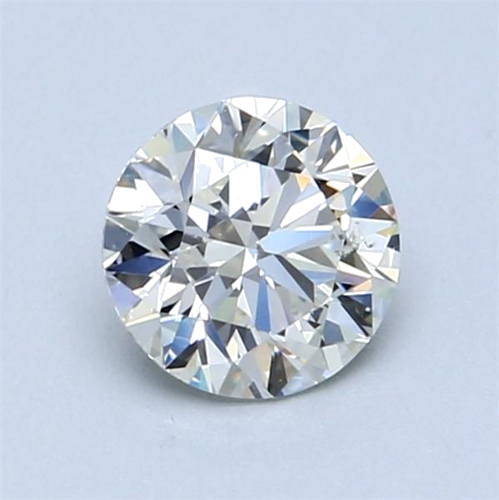 1.0 carat K-SI2 Excellent cut Natūralus Round Deimantas (1)