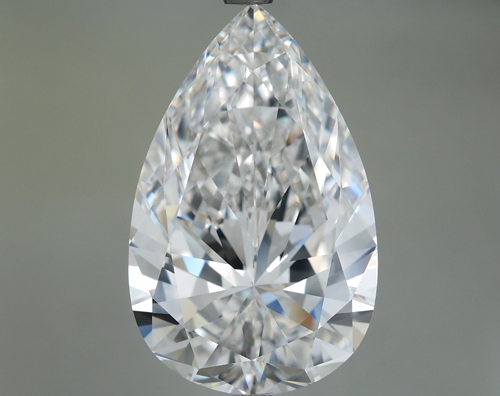 8.01 carat F-IF Natūralus Pear Deimantas (1)